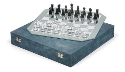 Swarovski-Schachfiguren in Geschenk-Kassette, - Antiquariato e Dipinti