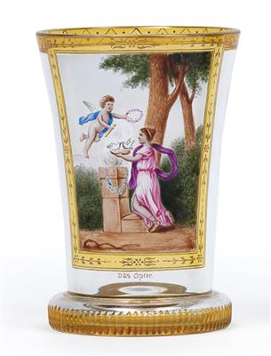 "Das Opfer" Ranftbecher, - Antiques and Paintings