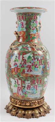 Famille rose Vase, - Antiquariato e Dipinti