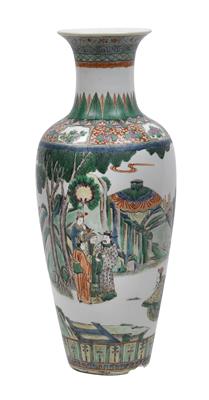 Famille Verte Vase, - Antiquariato e Dipinti