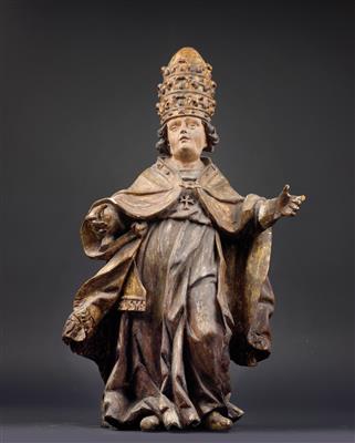 Baroque Pope, - Works of Art (Furniture, Sculptures, Glass, Porcelain)