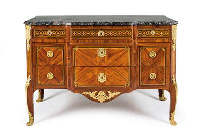 French salon chest of drawers, - Works of Art (Furniture, Sculptures, Glass, Porcelain)