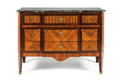 French Transition chest of drawers, - Oggetti d'arte