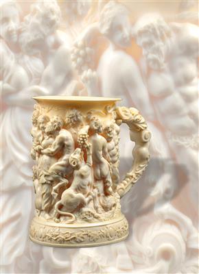 Historicism tankard, - Works of Art (Furniture, Sculptures, Glass, Porcelain)