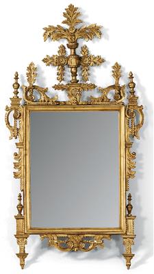 Italian wall mirror, - Oggetti d'arte
