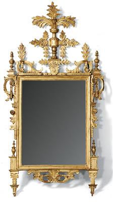 Italian wall mirror, - Oggetti d'arte