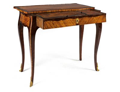 Small Louis XV lady’s writing desk, - Works of Art (Furniture, Sculptures, Glass, Porcelain)