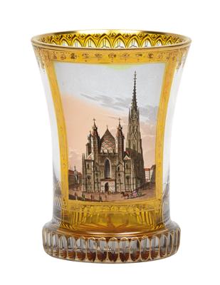 A Kothgasser Ranft beaker, - Works of Art (Furniture, Sculptures, Glass, Porcelain)