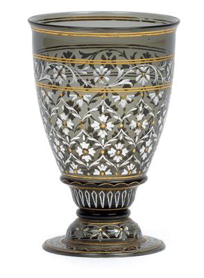 A Lobmeyr beaker from the "Indian series", - Works of Art (Furniture, Sculptures, Glass, Porcelain)