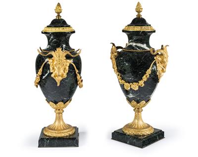 Paar Dekorationsvasen, - Antiquitäten & Möbel