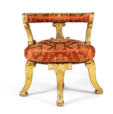 Pair of Italian armchairs, - Oggetti d'arte