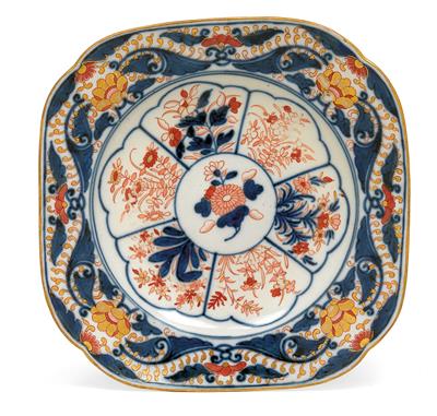 Platte mit "Imari"-Dekor, - Antiquitäten & Möbel