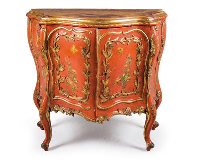 Venetian cabinet, - Works of Art (Furniture, Sculptures, Glass, Porcelain)