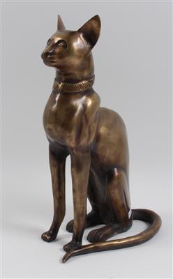 Sitzende Katze, - Antiquariato e Dipinti