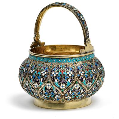 Cloisonne-Henkelschale, - Antiquariato e Dipinti