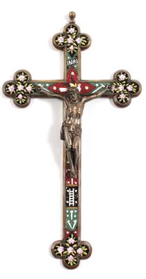 Kreuz mit Korpus Christi, - Antiquariato e Dipinti