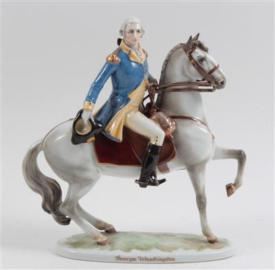 George Washington, - Saisonabschluß-Auktion Bilder Varia, Antiquitäten, Möbel, Teppiche und Design