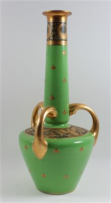 Vase mit drei Henkeln, - Antiquariato e Dipinti