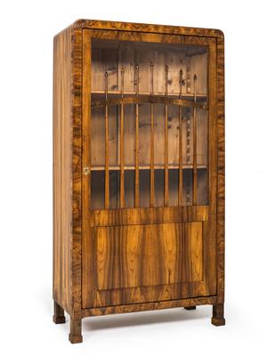 Biedermeier Vitrinenschrank, - Asta estiva