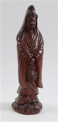 Bizen Figur der Kannon, - Summer-auction