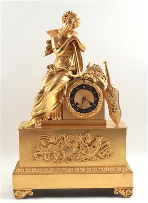 Charles X Bronze Kaminuhr - Letní aukce