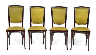 Vier Stühle Nr. 324, - Summer-auction