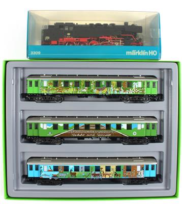 Märklin H0 3309 Tenderlok der DB, - Letní aukce