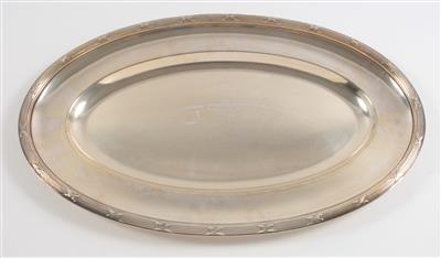 Ovale Platte, - Sommerauktion - Bilder Varia, Antiquitäten, Möbel/ Design