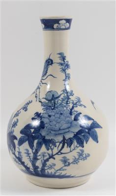 Blau-weiße Vase, - Sommerauktion - Bilder Varia, Antiquitäten, Möbel/ Design