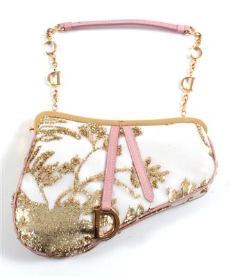 Christian Dior Mini Saddle Bag, - Summer-auction