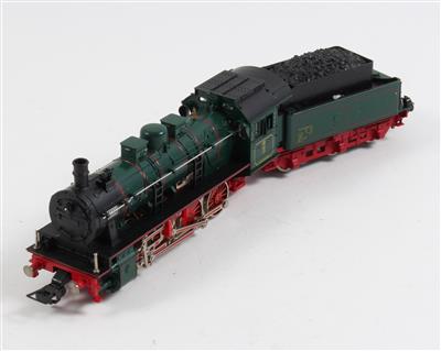 Märklin Fleischmann H0 4147 Dampflok BR 4537 der KPEV, - Asta estiva