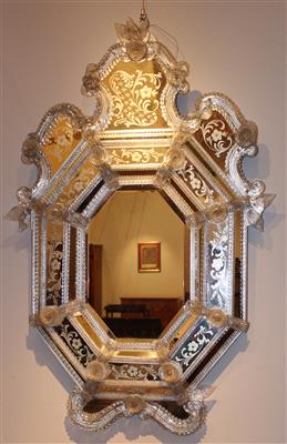 Salonspiegel in venezianischer Art, - Asta estiva