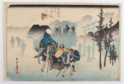 Utagawa Hiroshige - Sommerauktion - Bilder Varia, Antiquitäten, Möbel/ Design