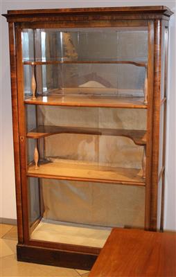 Biedermeier Vitrine, - Summer-auction