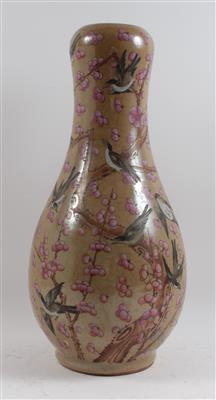 Famille rose Vase, - Asta estiva