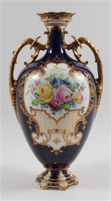 Henkelvase, - Summer-auction