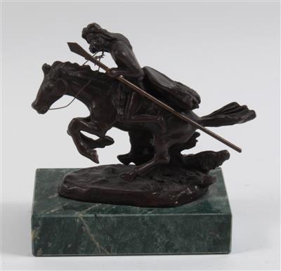 Indianer zu Pferd, - Summer-auction