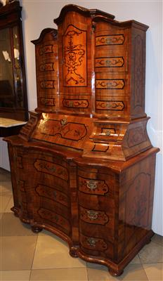 Tabernakel-Schreibschrank im Barockstil, - Summer-auction