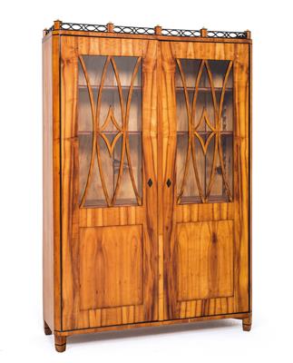 Biedermeier Vitrinenschrank, - Asta estiva