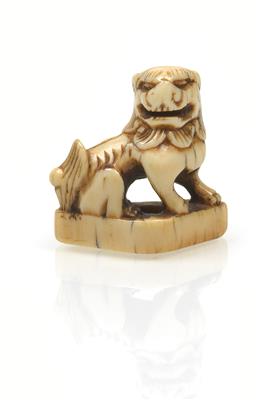 Netsuke des shishi - Sommerauktion - Bilder Varia, Antiquitäten, Möbel/ Design