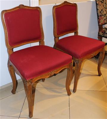 Paar barocker Sessel, - Summer-auction