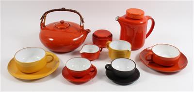 Tee- und Mokkaserviceteile: - Summer-auction