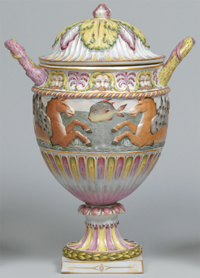 Deckelvase, - Antiquariato e Dipinti