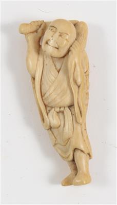 Netsuke eines Sennin, - Antiques and Paintings