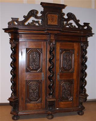 Prov. Barockschrank, - Saisoneröffnungs-Auktion Antiquitäten, Bilder, Design