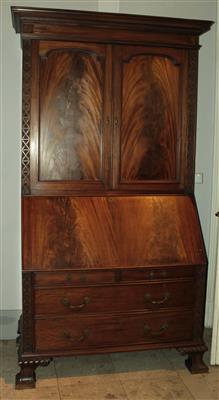 Schreibaufsatzschrank, - Antiquariato e Dipinti