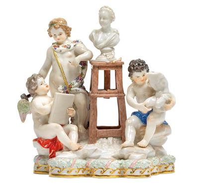 An allegory of sculpture, - Works of Art (Furniture, Sculpture, Glass and porcelain)