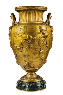 Decorative vase, - Starožitnosti (Nábytek, Sochařská díla, Sklo, Porcelán)