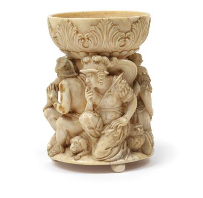 Baroque ivory carving, - Oggetti d'arte (mobili, sculture, Vetri e porcellane)