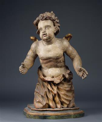 Baroque angel, - Oggetti d'arte (mobili, sculture, Vetri e porcellane)